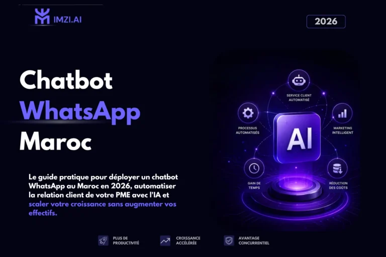 Chatbot WhatsApp Maroc 2026 — guide pratique pour automatiser la relation client de votre PME avec l'IA