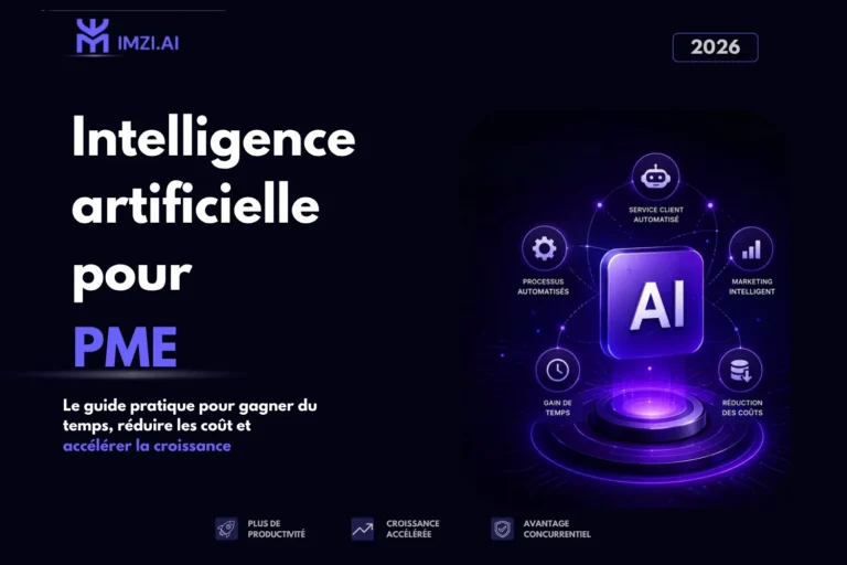 Guide pratique intelligence artificielle pour PME au Maroc 2026 – gagner du temps et accélérer la croissance avec l'IA générative par IMZI IA