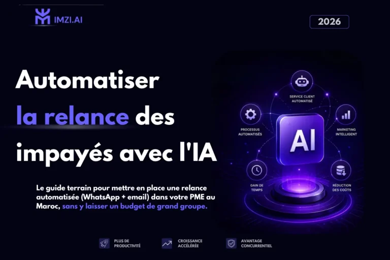 Guide terrain pour automatiser la relance des impayés avec l'IA sur WhatsApp et email dans une PME marocaine
