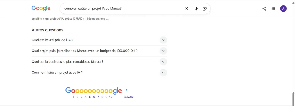 FAQ sur le coût d’un projet IA au Maroc en 2026